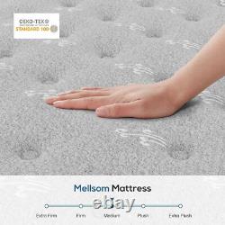 King Mattress 5FT, Gel Memory Foam 7 Zone Pocket Sprung Hybrid King Size Matt