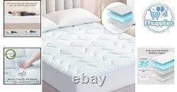 King Size Cooling Gel Memory Foam Mattress Topper with Extra Deep Pocket Design