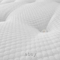 King Size Geltex Memory Foam Pocket Sprung Medium Firm Mattress