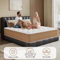 King Size Hybrid Mattress 5FT, 10Inch Gel Memory Foam & Pocket Spring 150 x 20