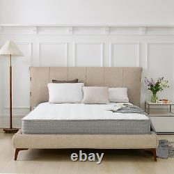 King Size Hybrid Mattress 8 Inch Memory Foam Pocket Sprung Medium Firm 150x200cm