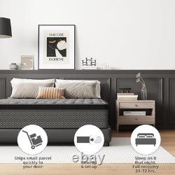 King Size Mattress 5FT, 10 Inch Gel Memory Foam Pocket Sprung Hybrid Mattress