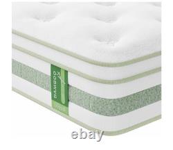 King Size Mattress 5FT, 10 Inch Gel Memory Foam Pocket Sprung Hybrid Mattress