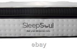 King Size Mattress Memory Foam SleepSoul Serenity 150cm 5FT Pocket Sprung