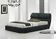Libretto 4ft6 Double & 5ft King Size Modern Leather Bed + Memory Foam Mattress