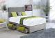 Lily Velvet Memory Foam Divan Bed Set With Mattress Headboard 3ft 4ft6 5ft 6ft