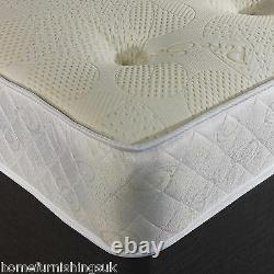 Limcho Chenille 3ft/3ft6/4ft/4ft6/5ft/6ft Sleigh Bed + Colour + Mattress Options