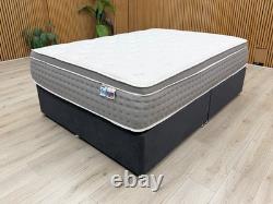 Lux Pocket Hybrid Memory Foam 1000 Pocket Spring Mattress Medium Firm Double