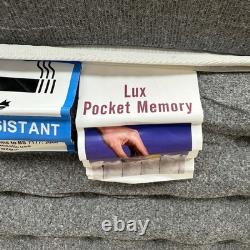 Lux Pocket Mattress Hybrid Memory Foam 1000 Pocket Spring Medium Firm King