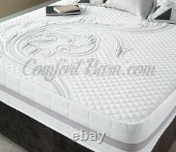 Luxurious Tencel Geltex Topper 2000 Memory Pocket Sprung Healthopaedic Mattress