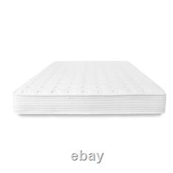 Luxury 5FT King Size Pocket Sprung Bed Orthopaedi Memory Foam Mattress 150X200CM
