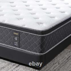 Luxury 7-Zone Pocket Sprung Memory Foam Mattress Medium Firm Single Double King