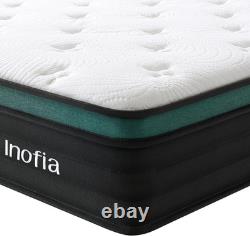 Luxury Hybrid Memory Foam Pocket Spring Mattress Medium Firm Orthopaedic Bedroom