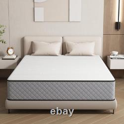 Luxury Hybrid Memory Foam Pocket Spring Orthopaedic Pillow Top Mattress Comy UK