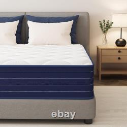 Luxury Hybrid Memory Foam Pocket Sprung Mattress Orthopaedic Medium Firm Home UK