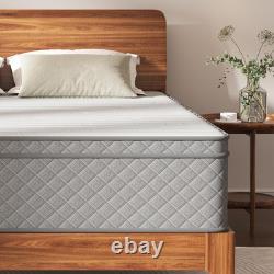 Luxury Hybrid Pocket Sprung Memory Foam Mattress 7-Zone Orthopaedic Medium Firm