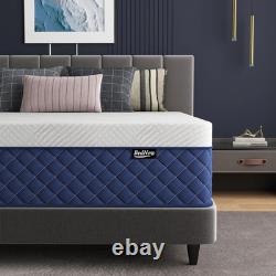 Luxury Hybrid Pocket Sprung Memory Foam Mattress Orthopaedic Medium Firm Bedroom