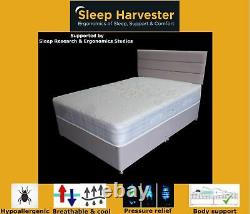 Luxury Memory Foam Pocket Spring Mattress, Medium, Single Double King Mattress