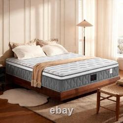 Luxury Orthopaedic 10.6 Hybrid 750 Coils Pocket Sprung Memory Foam Mattress 3ft