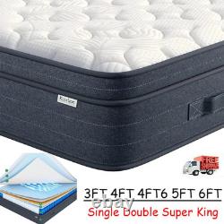 Luxury Orthopaedic Memory Foam Pocket Sprung Mattress (3FT-King Size) Available