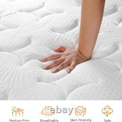 Luxury Orthopaedic Memory Foam Pocket Sprung Mattress (3FT-King Size) Available
