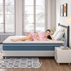 Luxury Orthopaedic Pocket Sprung Memory Foam Mattress 3FT 4FT 4FT6 5FT KING SIZE