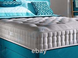 Luxury Pocket 3000 Sprung Memory Foam Mattress 3ft 4ft 4ft6 Double 5ft King Size