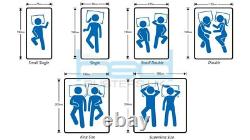 Luxury Pocket 3000 Sprung Memory Foam Mattress 3ft 4ft 4ft6 Double 5ft King Size