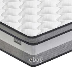 Luxury Pocket Sprung Memory Foam Mattress Medium Firm Pressure Relief Comfy UK
