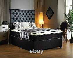 Luxury high quality 2000 pocket sprung memory foam divan beds KINGSIZE