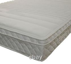 MEMORY FOAM MATTRESS WITH Firm POCKET SPRINGS 3FT 4FT 4FT6 5FT 6FT