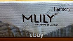 MLily Harmony Silver 4'6 Double Mattress. Pocket Sprung With Memory Foam