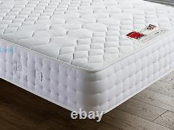 Magenta Memory Foam Pocket 3000 Sprung Mattress, 3FT Single 4FT6 Double 5FT King