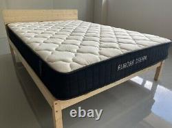 Mattress Memory Foam Sprung Aloe Vera Fabric with Pocket Spring Double 23cm 9in