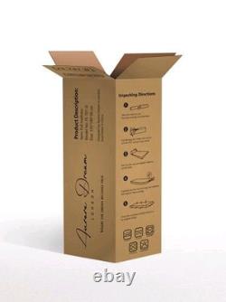 Mattress Single 3FT Orthopaedic Memory Foam 9in pocket springs anti-slip