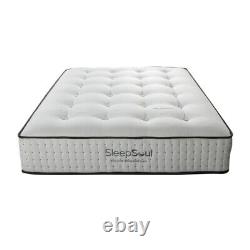 Mattress, SleepSoul Harmony Memory Foam Pocket Spring Mattress with 5 Options