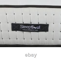 Mattress, SleepSoul Harmony Memory Foam Pocket Spring Mattress with 5 Options