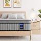 Mellsom Double Mattress 4ft6, Gel Memory Foam 7 Zone Pocket Sprung Hybrid Double