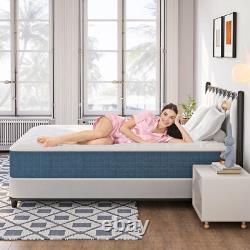 Memory Foam 7 Zone Pocket Spring Mattress Motion Isolation Breathable 3FT 4FT