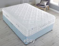 Memory Foam Hand Stitched Quilted Pocket Sprung Mattress Rrp £1,999+