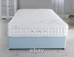 Memory Foam Hand Stitched Quilted Pocket Sprung Mattress Rrp £1,999+
