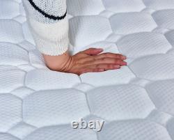 Memory Foam Hybrid Orthopaedic Pocket Sprung Mattress 3ft. 4ft. 4ft6.5ft/9.5 Inch