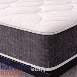 Memory Foam Hybrid Pocket Spring 1000 Vacuumed packed single double king 8-9