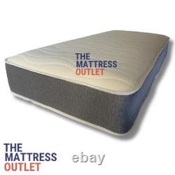 Memory Foam Hybrid Pocket Spring 1000 Vacuumed packed single double king 8-9