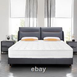 Memory Foam Mattress 3FT Single 4FT6 Double 5FT King Sprung Bed Orthopaedic