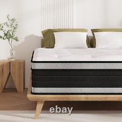 Memory Foam Mattress 3ft Single 4ft 4ft6 Double 5ft King 6ft Pocket Spring 10