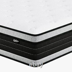 Memory Foam Mattress 3ft Single 4ft 4ft6 Double 5ft King 6ft Pocket Spring 10