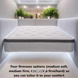 Memory Foam Mattress Hybrid 5000 Pocket Spring 3FT 4FT 4FT6 Double 5FT King 6FT
