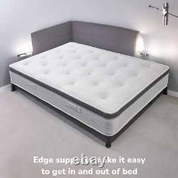 Memory Foam Mattress Hybrid 5000 Pocket Spring 3FT 4FT 4FT6 Double 5FT King 6FT