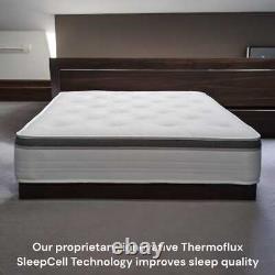 Memory Foam Mattress Hybrid 5000 Pocket Spring 3FT 4FT 4FT6 Double 5FT King 6FT